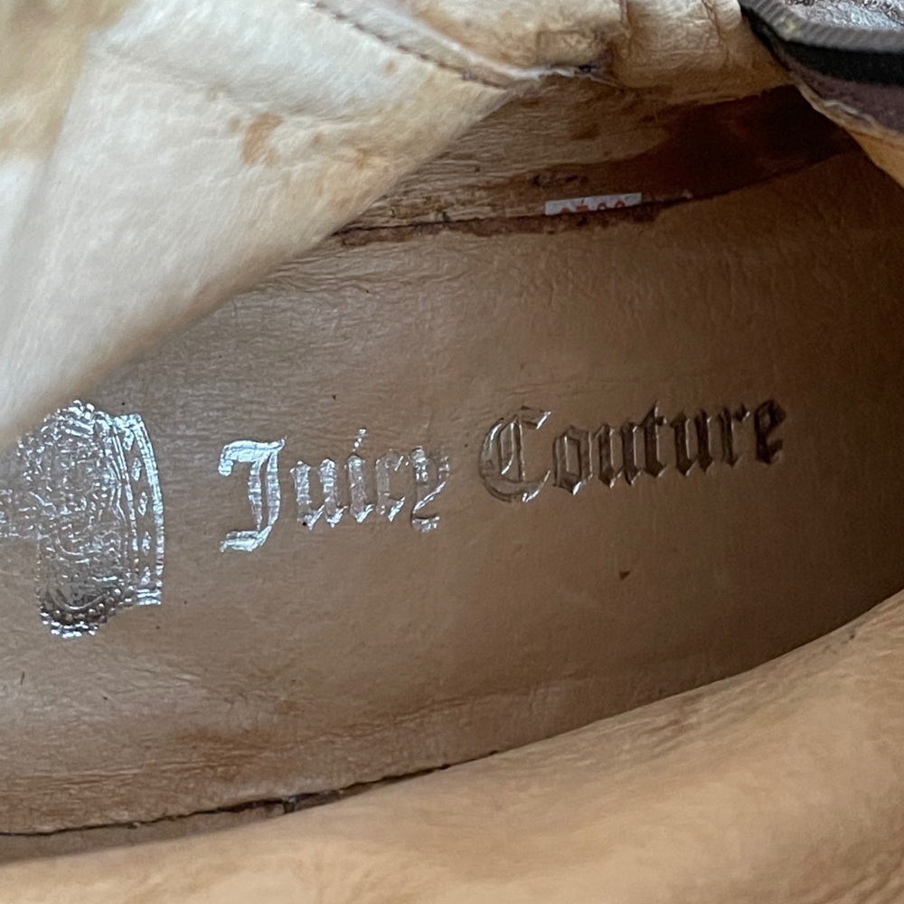 Juicy Couture Giordana grey suede studded boots - Picture 11 of 13